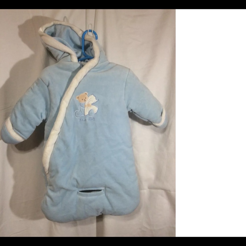 Baby Dove Winter Suit Size 0-12 months Light Blue